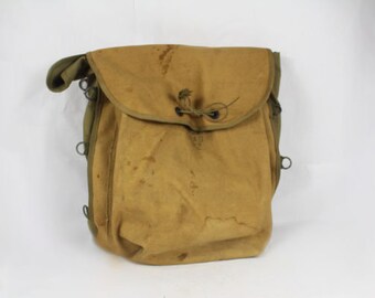 Military Ammunition Bag, Knapsack, BackPack, Computer Bag, Vintage