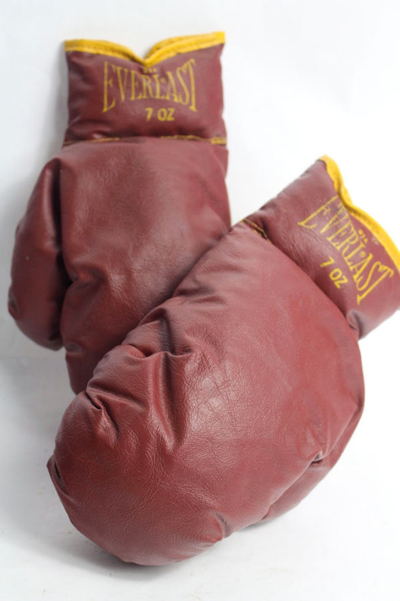Everlast 7oz Boxing Gloves Youth Size Vintage Boxing Gloves Etsy