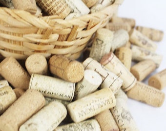 290 Used Wine Corks, Natural Cork