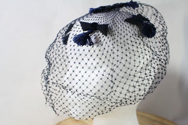 4 Net Hats Vintage Hat Netted Hats Hat Nets Etsy