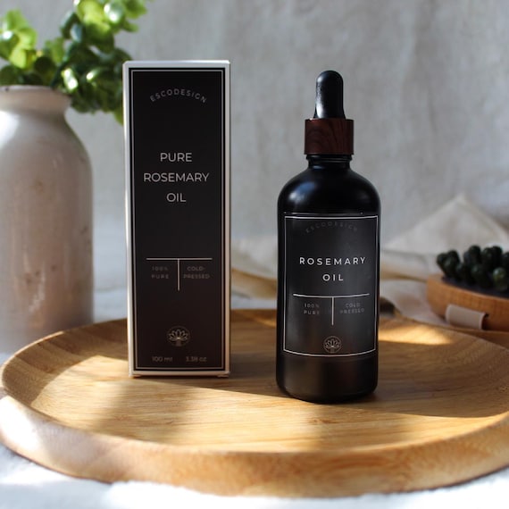 Organic Rosemary Oil: Steam Distilled, Essential Oil, Hair Growth Oil, Natural Hair Moisturizer