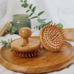 Bamboo massage brush - Etsy sterreich