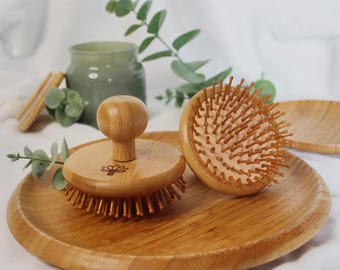 Rosmarin-Kopfhaut-Wachstumsl mit Bambus-Massagebrste - Etsy.de