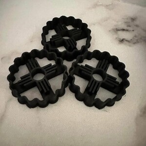 NM Zia Cookie Cutters (set of 3 two inch cookie cutters)