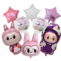 8 Piece Mylar Birthday Balloons Set