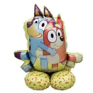 Bluey and Bingo Standup Balloon