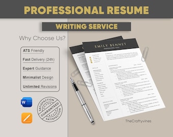 Resume Writer, Resume Writing Service, CV Writer, Resume Writing, ATS Friendly, Photo Resume, Professional Resume, Minimal Resume, German CV