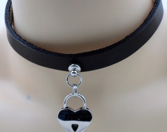 Chain Necklace with choice of lock Free US Shipping