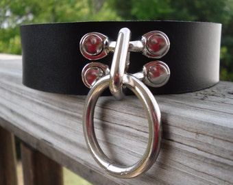 Custom Sized Heavy Duty Submissive Collar - Free US Shipping