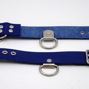 Leather wrist restraints, set of 2 - Free US Shipping