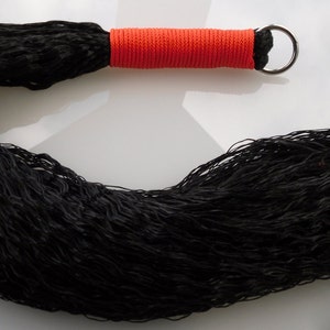 Flogger di corda molto morbido - Nero Rosa Viola Rosso Flogger di corda - Spedizione gratuita negli Stati Uniti