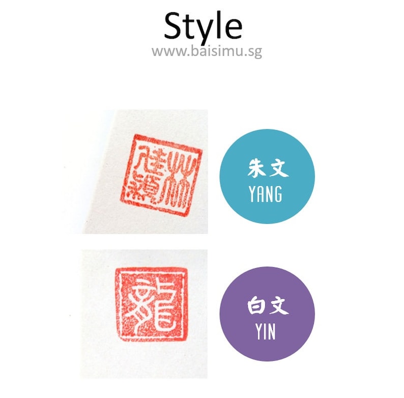 Customized Chinese Stone Seal square / Chinese Name Stamp/ Etsy Singapore