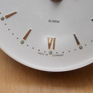 Mid Century Linden Blackforest Round Bubble Alarm Clock image 7