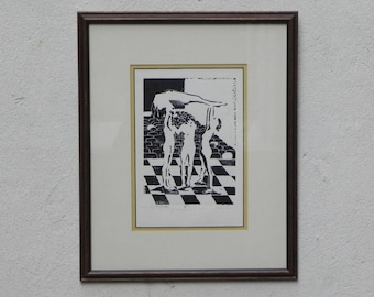 The Fall of Antigone Framed Limited Print 1981