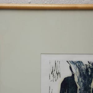 Framed Signed Original Print a Man & A Woman - Etsy