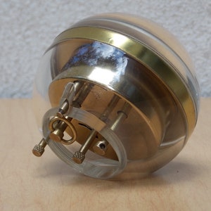 Mid Century Linden Blackforest Round Bubble Alarm Clock image 4