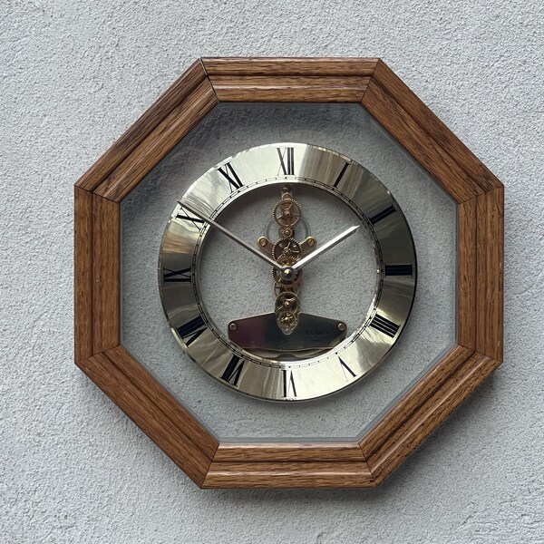 Elgin Wall Clock Etsy