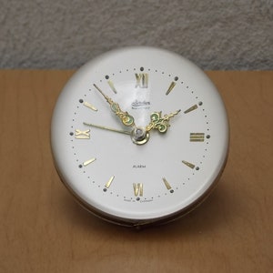 Mid Century Linden Blackforest Round Bubble Alarm Clock image 3