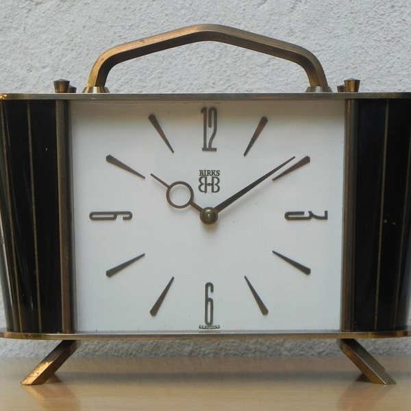 Bay Birks Solid Brass Chiming Mantel Clock