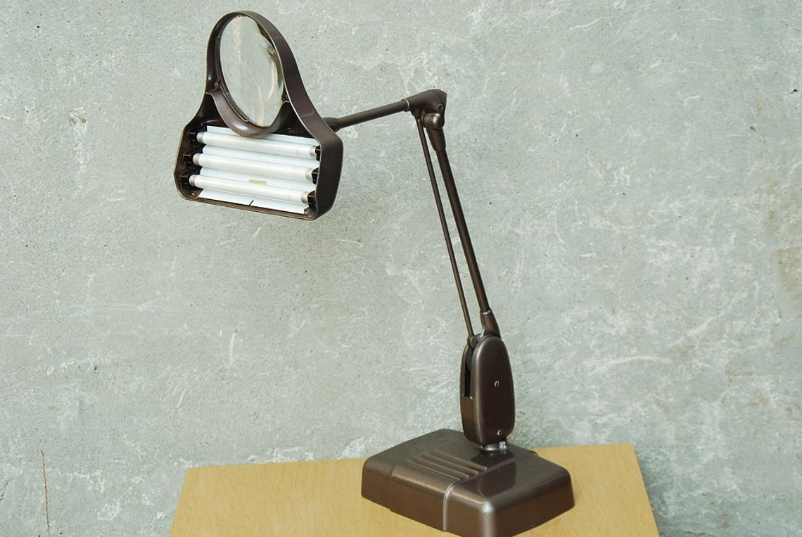 Vintage Dazor Jewelers Desk Lamp M270 Etsy
