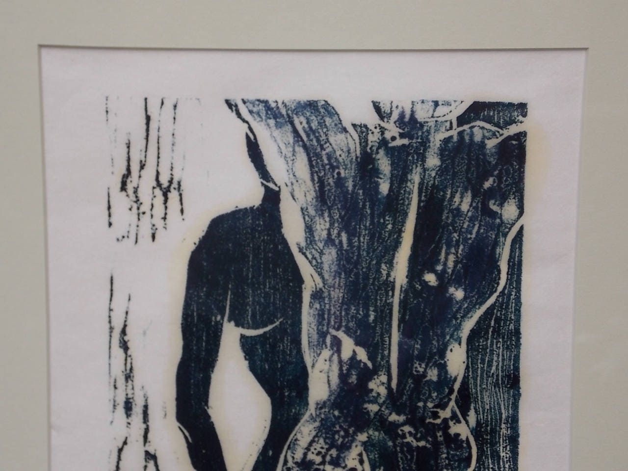 Framed Signed Original Print a Man & A Woman - Etsy