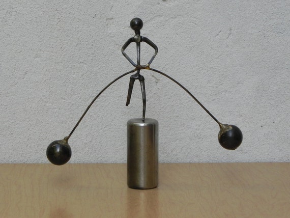 kinetic desk sculpture