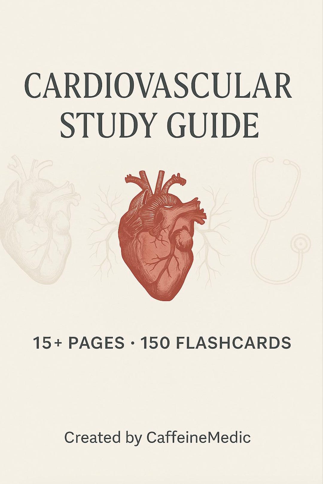 Cardiovascular Study Guide With Flashcards | EMT Paramedic Nursing Med ...