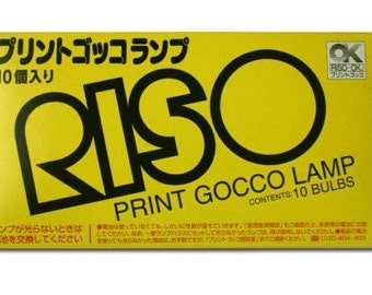 Riso Print Gocco Flash Bulbs - 1 Pack of 10 bulbs