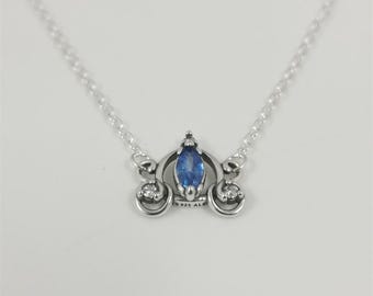 Pandora   Cinderella's Carriage Collier Necklace 45CM