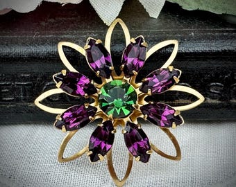 SWAROVSKI Crystal Paradise Flowers Danuba Sapphire - Etsy