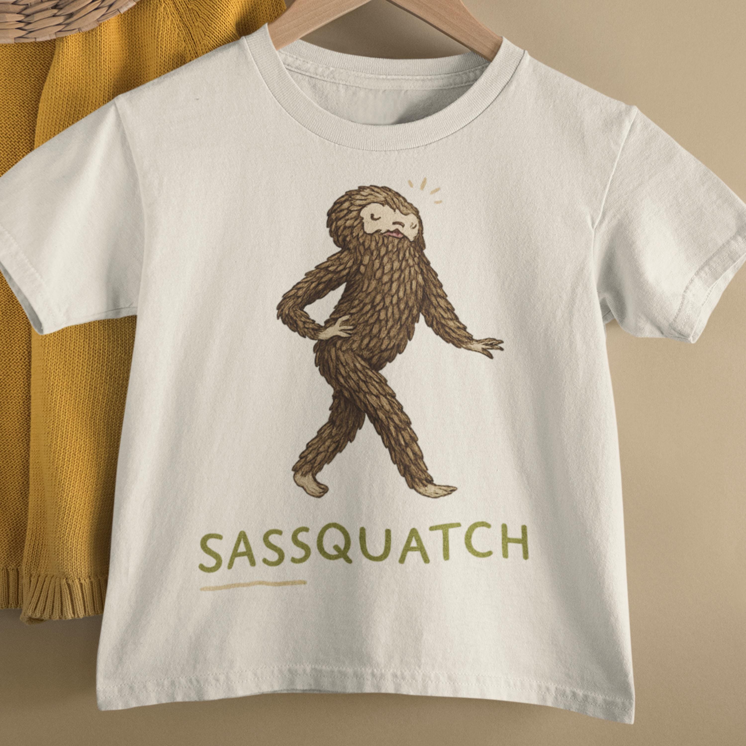 SASSquatch Meme T-Shirt: Sassy Bigfoot Graphic Tee