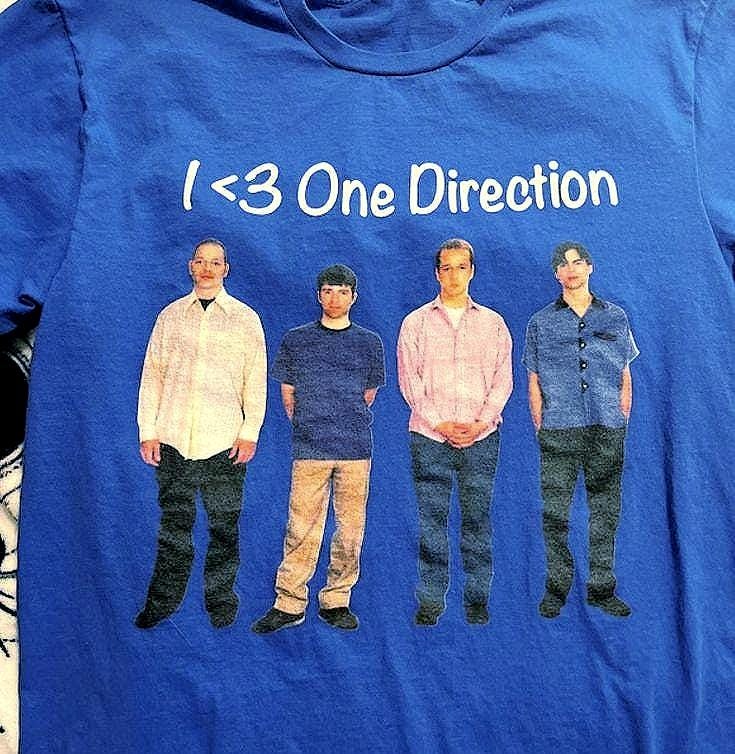 【非売品】One Direction Tシャツ 未使用　ミニノート 71PhfNBiaSL.jpg