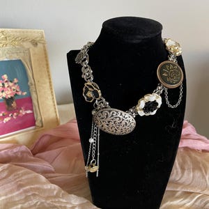 Vintage Button Choker