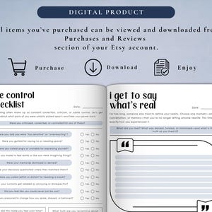 PLR Gaslighting No More Journal for Commercial Use, Printable and Editable Template, Emotional Recovery, Emotional Manipulation