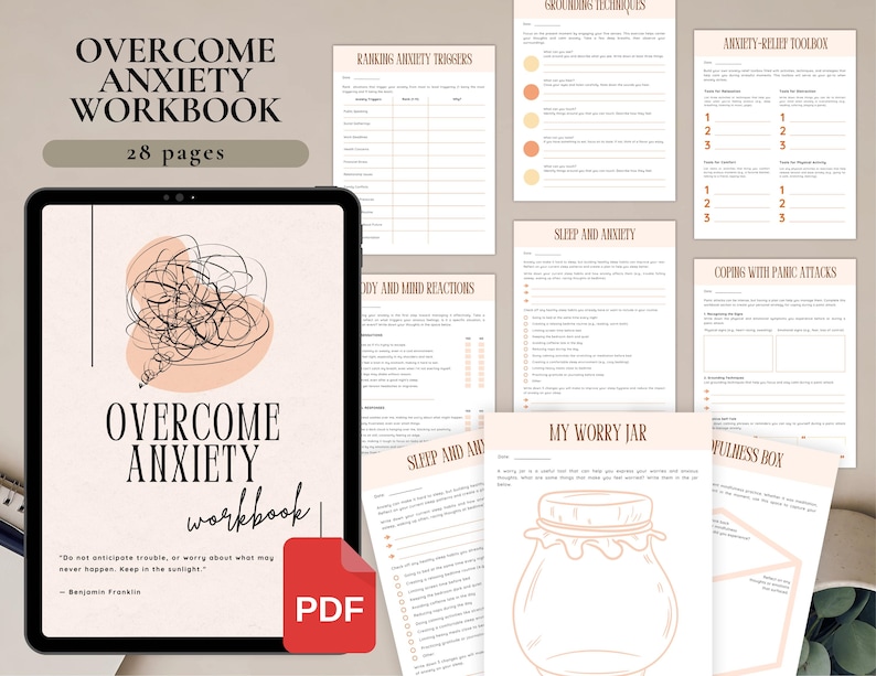 OVERCOME ANXIETY WORKBOOK