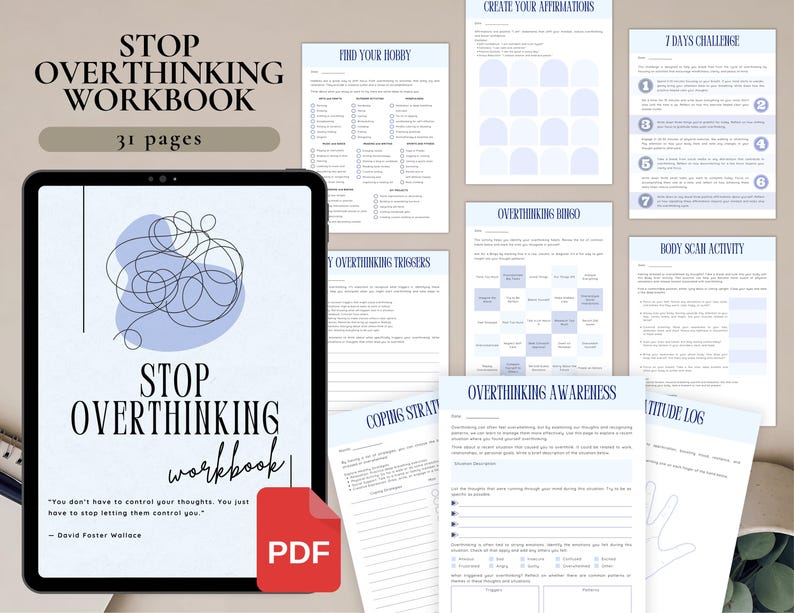 Stop Overthinking Workbook