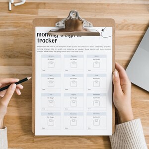 PLR Intermittent Fasting Planner for Commercial Use, Printable and Editable Template, Intermittent Fasting Tracker, IF Planner image 8