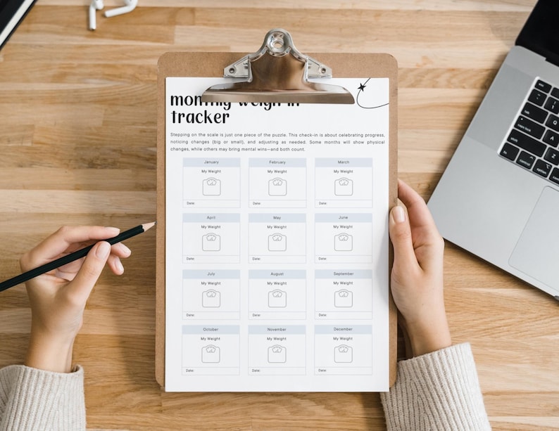 PLR Intermittent Fasting Planner for Commercial Use, Printable and Editable Template, Intermittent Fasting Tracker, IF Planner image 8