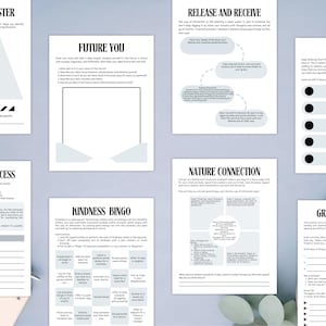 PLR Law of Attraction Journal for Commercial Use, Printable and Editable Template, Manifestation Journal, Mindfulness Journal