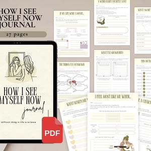 5 Self-Discovery Journal Bundle for Personal Use | PDF Printable and Digital Use | Find Your Passion, Discover True Self, Find Your Why