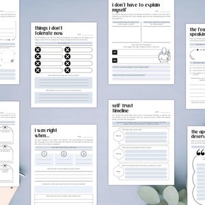 PLR Gaslighting No More Journal for Commercial Use, Printable and Editable Template, Emotional Recovery, Emotional Manipulation