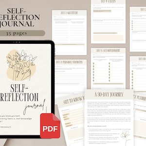 5 Self-Discovery Journal Bundle for Personal Use | PDF Printable and Digital Use | Find Your Passion, Discover True Self, Find Your Why