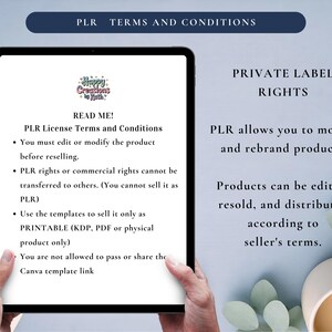 PLR Self-Love Journal for Commercial Use, Printable and Editable Template, Self-Care Journal, Affirmation Journal, Self-Love Plan image 5
