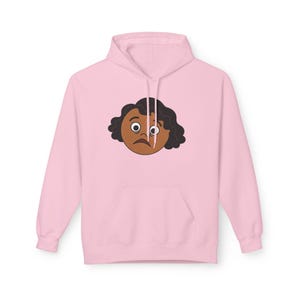 Emotional Expression Hoodie | Funny Graphic Fleece Sweatshirt, Casual Gift for Friends, Trendy Streetwear, Comfortable Wear