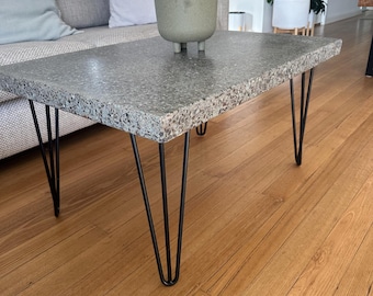 Modern GFRC Concrete Coffee Table - Etsy