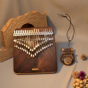 Kalimba Gift Set: LINGTING 17, 21 & Mini 8-Key Thumb Pianos