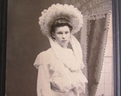 Vintage Identified Photograph of Gertrude Wright of Parnell Missouri