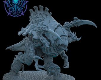Figurine Warhammer 40k - Exocrine Tyranides - Plastique - Occasion