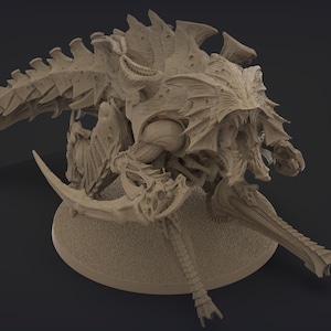 Space Bugs - Giant Space Mantis with Dule Weapons (Variants & Poses Available) | GrimDark Tabletop Miniature