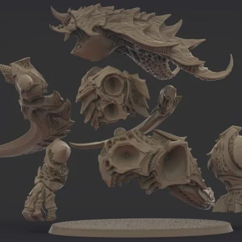 Space Bugs - Ultrafex/ultralisk (variants & Poses Available) | Grimdark ...